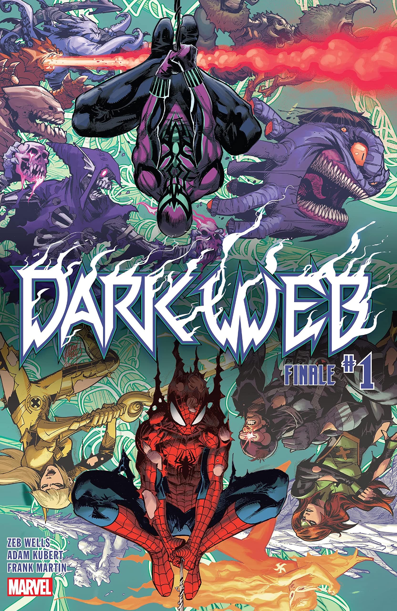 Dark Web Finale #1 cover