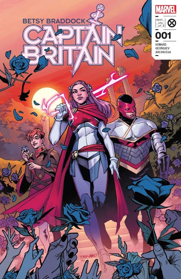 Betsy Braddock: Captain Britain #1 cover