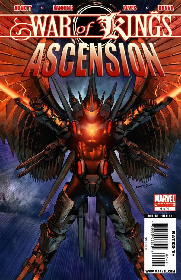 War of Kings: Ascension #4 cover