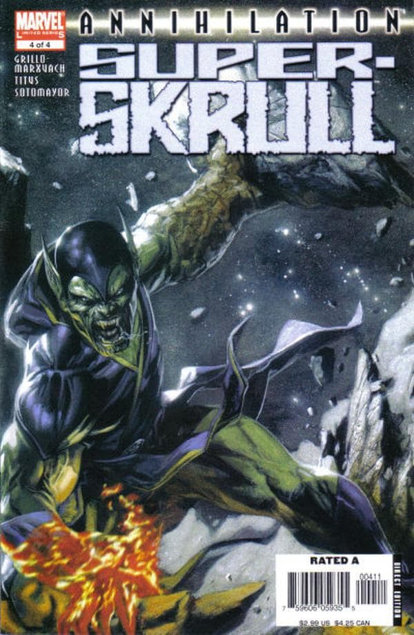Annihilation: Super-Skrull #4 cover