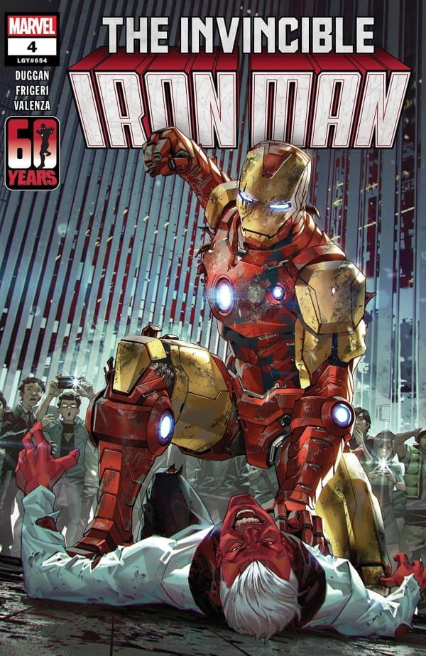 Invincible Iron Man #4 cover