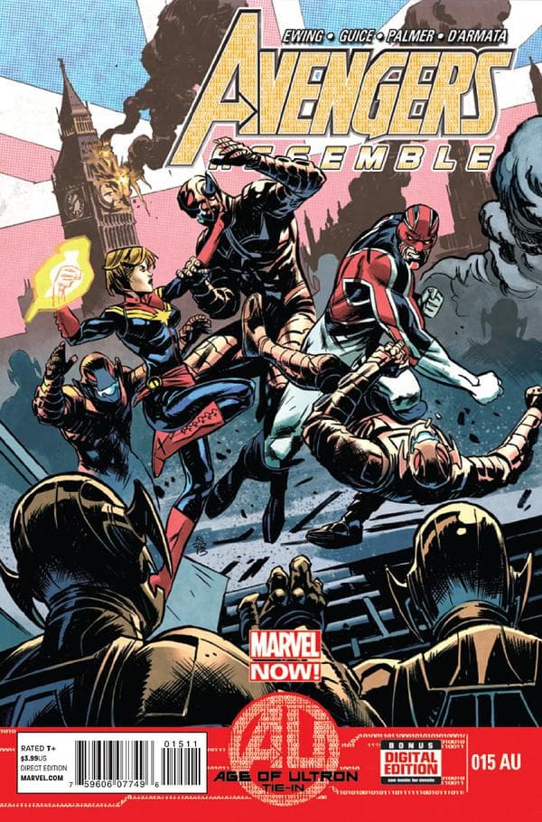Avengers Assemble #15AU cover