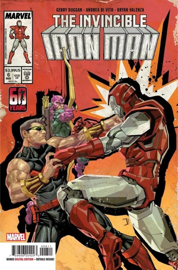 Invincible Iron Man #6 cover