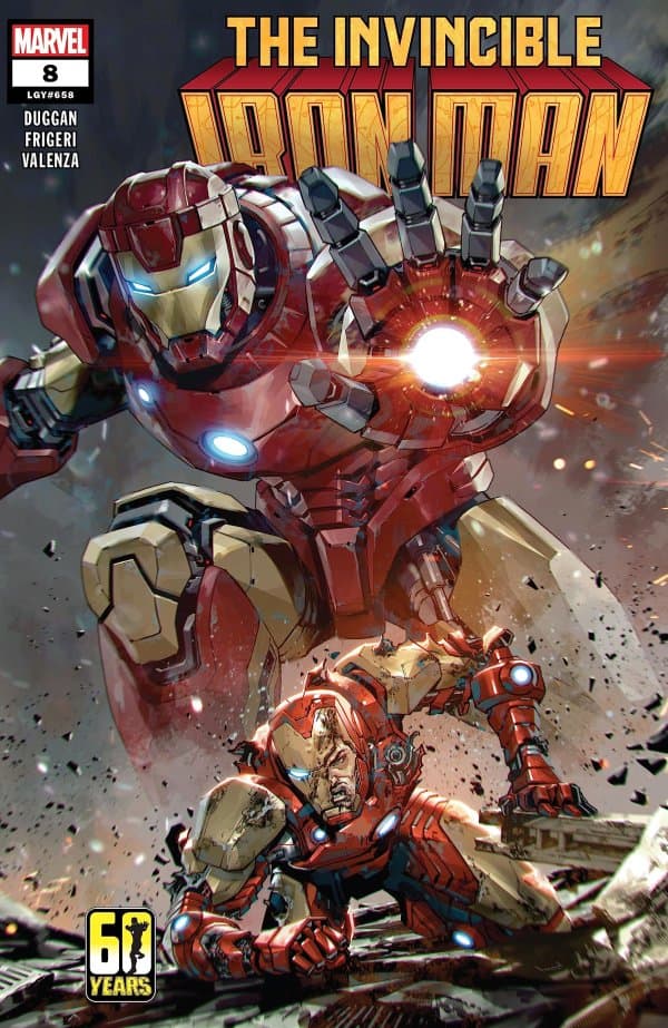 Invincible Iron Man #8 cover