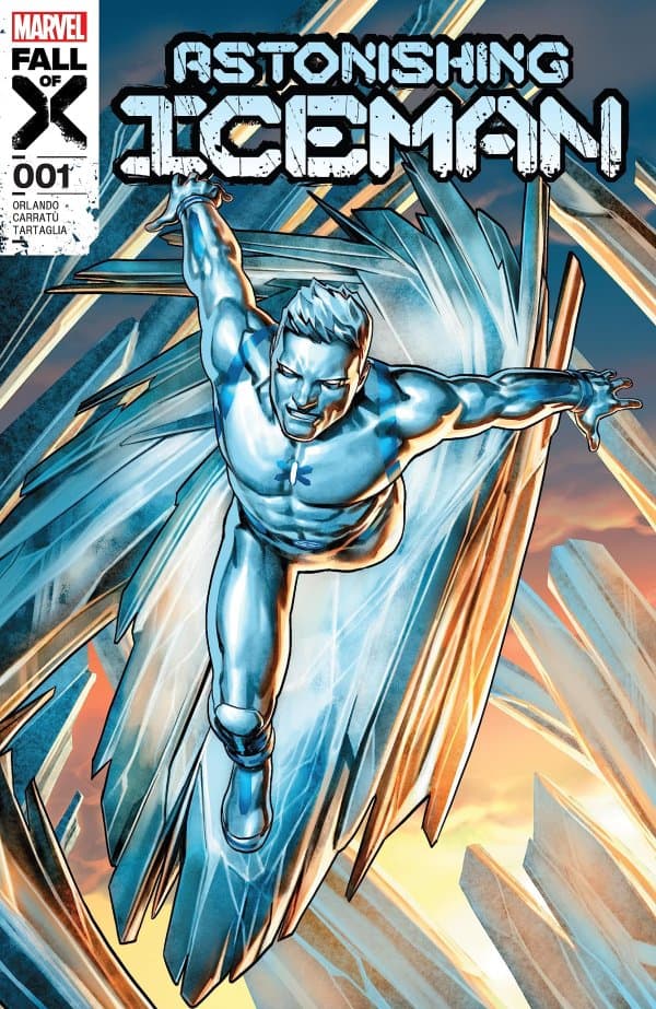 Astonishing Iceman #1 cover