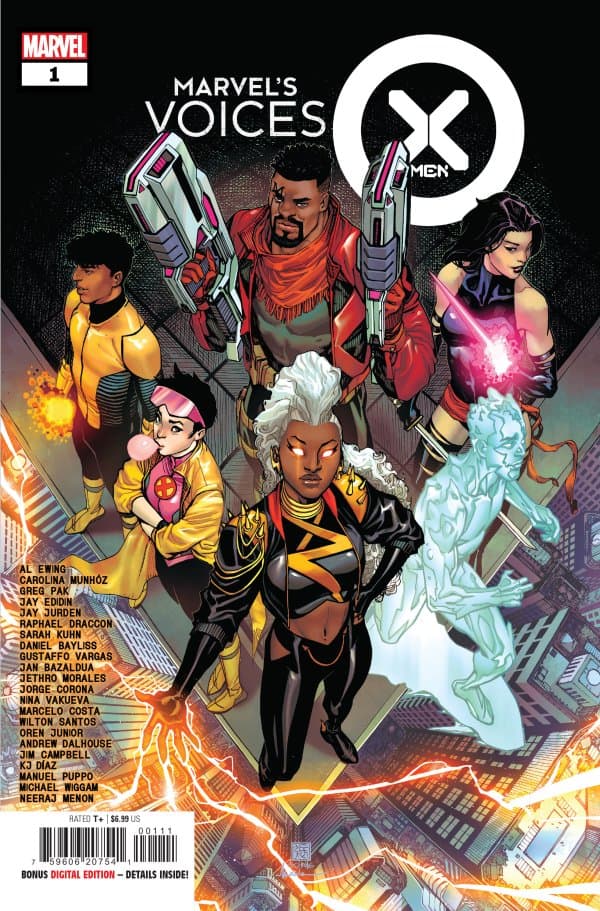 Marvel's Voices: X-Men #1 cover
