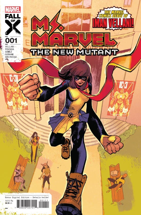 Ms. Marvel: The New Mutant #1 cover