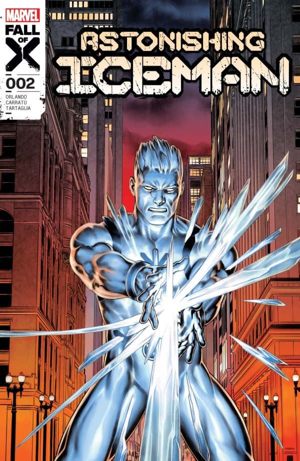 Astonishing Iceman #2 cover