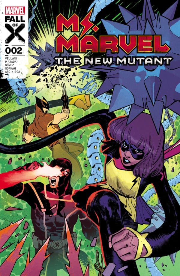 Ms. Marvel: The New Mutant #2 cover
