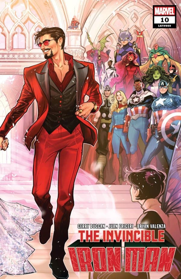 Invincible Iron Man #10 cover