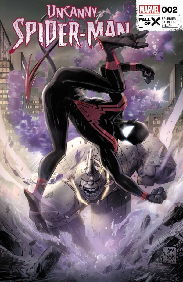 Uncanny Spider-Man #2 cover