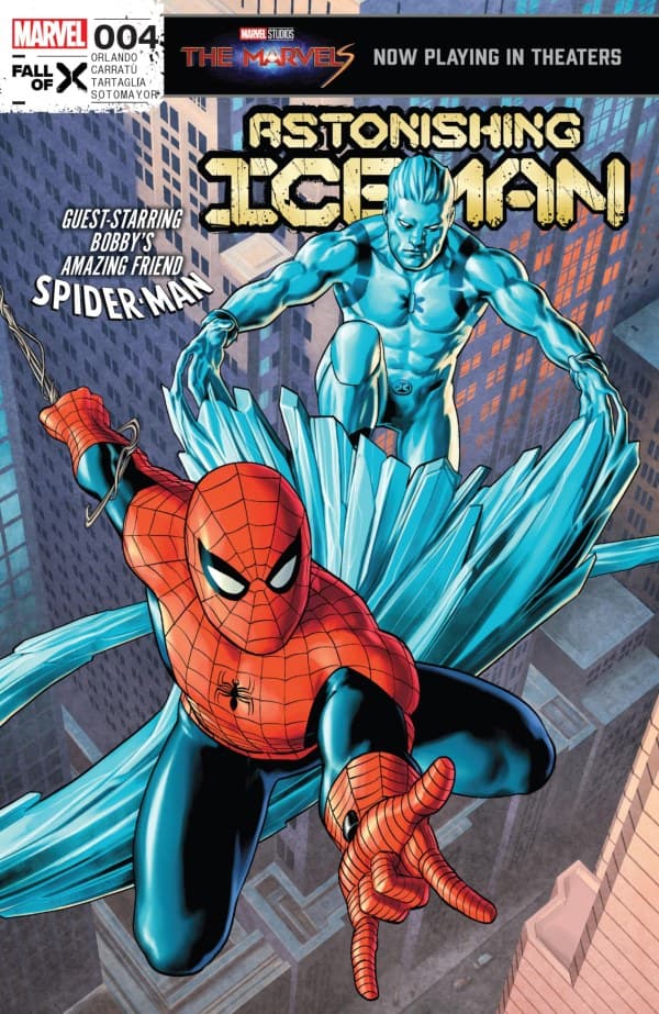 Astonishing Iceman #4 cover