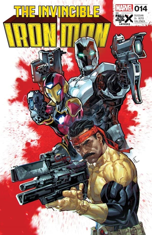 Invincible Iron Man #14 cover