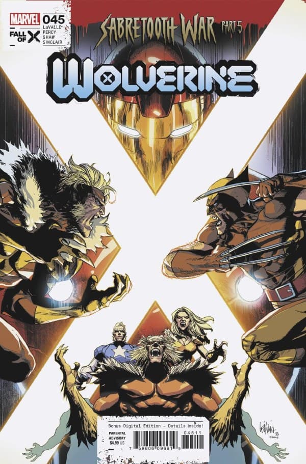 Wolverine #45 cover