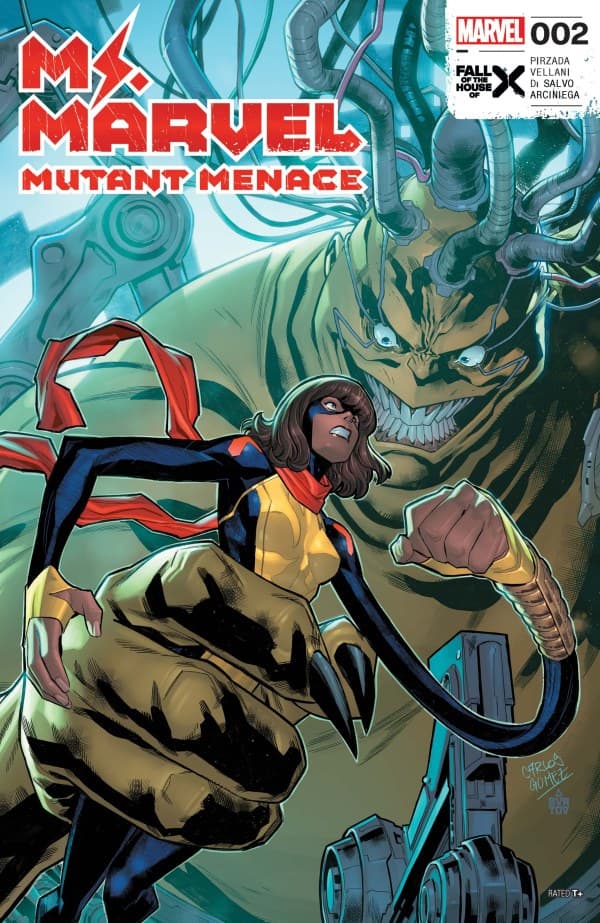 Ms. Marvel: Mutant Menace #2 cover