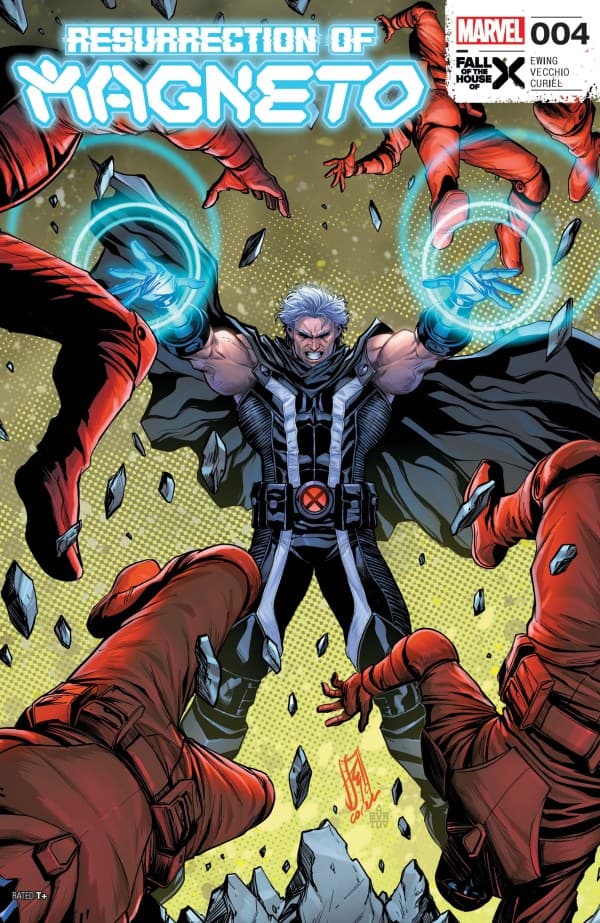Resurrection of Magneto #4 cover