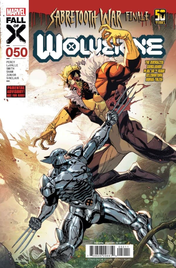 Wolverine #50 cover