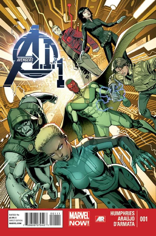 Avengers A.I. #1 cover