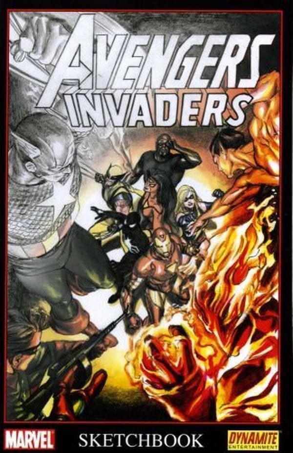 Avengers / Invaders Sketchbook #1 cover