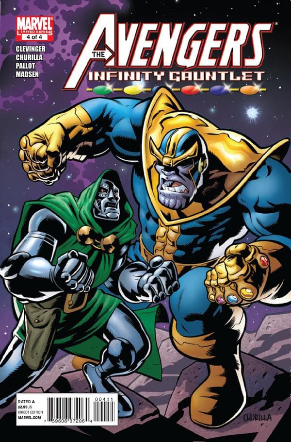 Avengers & the Infinity Gauntlet #4 cover