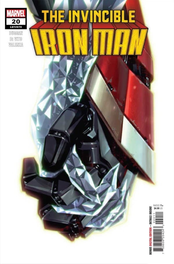 Invincible Iron Man #20 cover