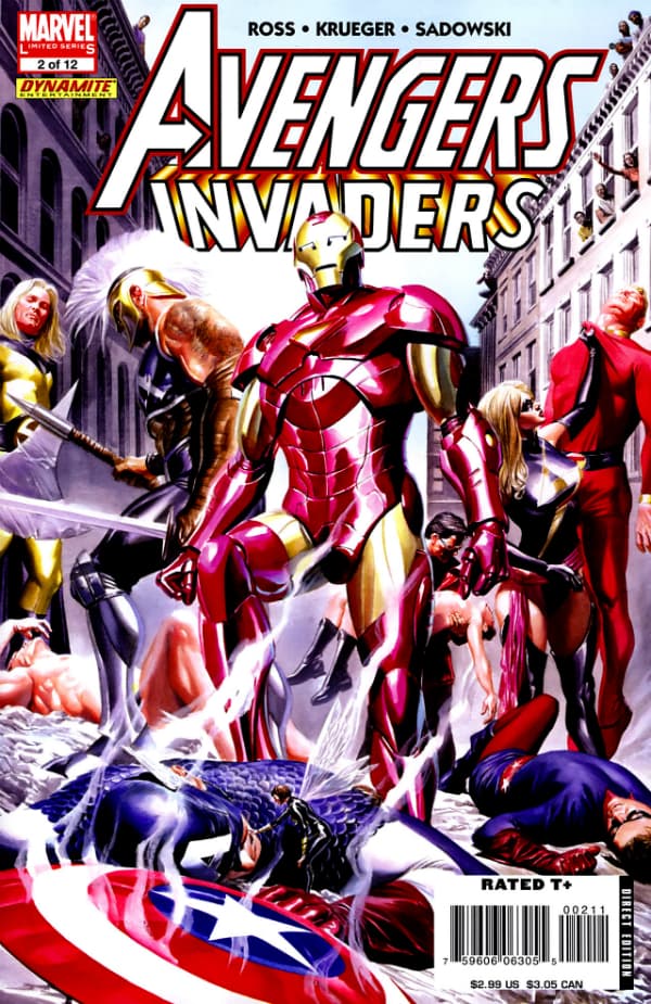 Avengers / Invaders #2 cover