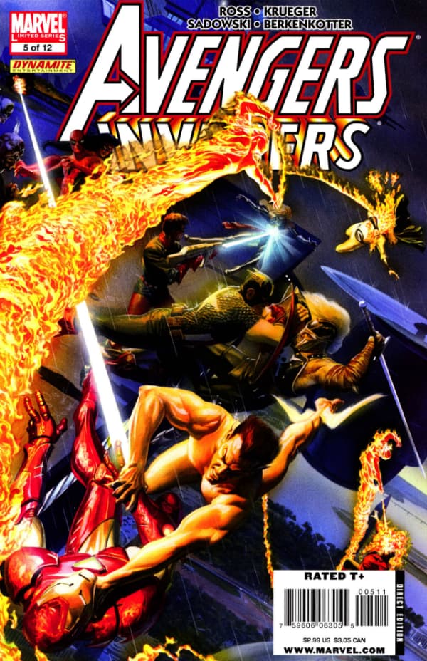 Avengers / Invaders #5 cover
