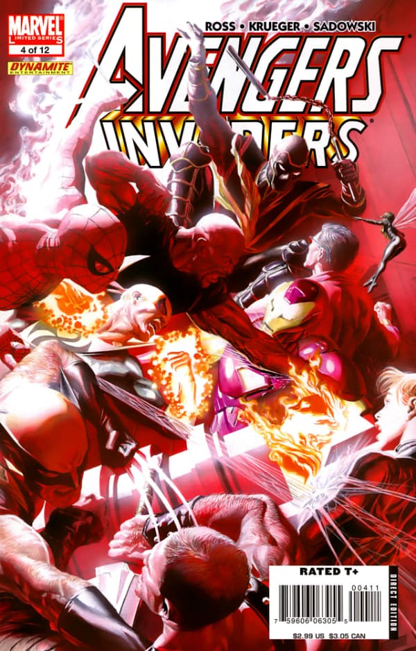 Avengers / Invaders #4 cover