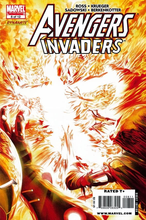 Avengers / Invaders #8 cover