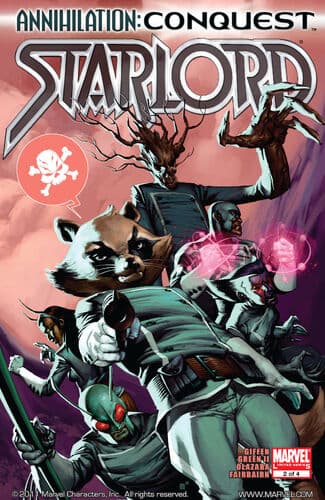 Annihilation: Conquest - Starlord #2 cover