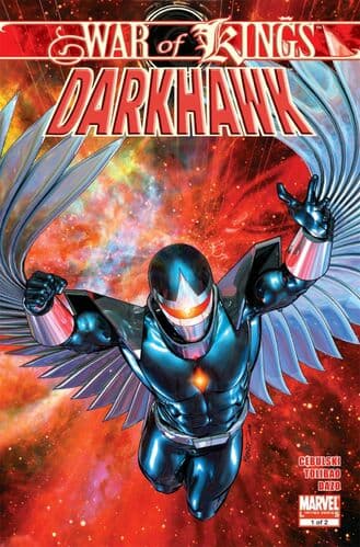 War of Kings: Darkhawk #1 cover