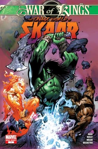 War of Kings: The Savage World of Skaar #1 cover