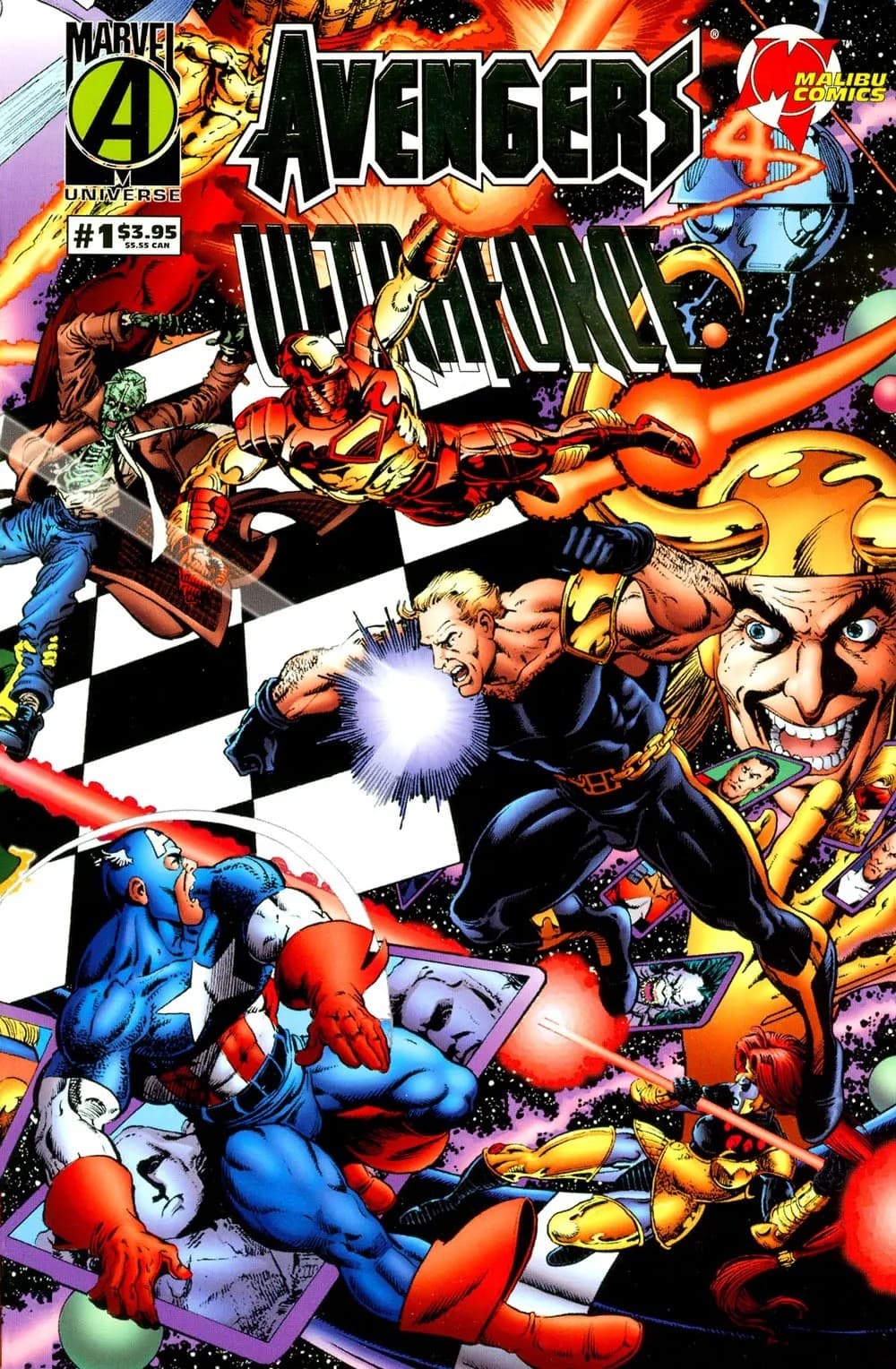 Avengers / Ultraforce #1 cover