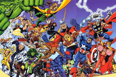 Avengers character portrait