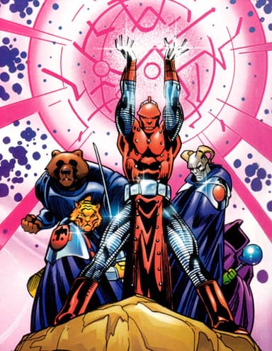 New Men character portrait