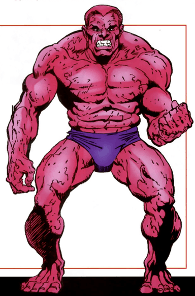 Lava Men character portrait