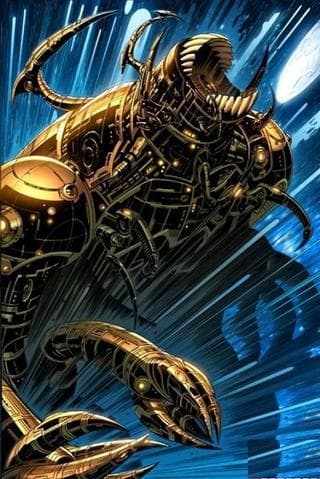 Technarchy character portrait