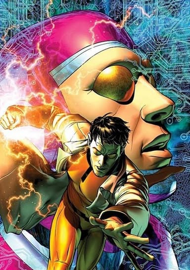 Machine Man character portrait