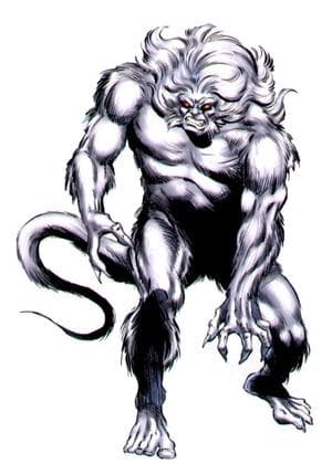 Wendigo character portrait