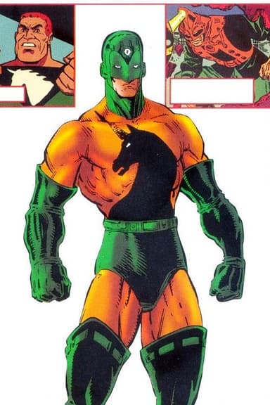 Unicorn character portrait