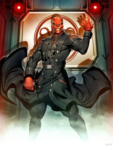 Red Skull character portrait