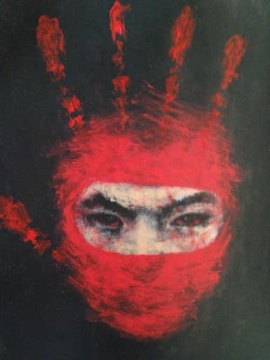 Hand character portrait